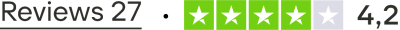Male Essentials Trustpilot score 4,4